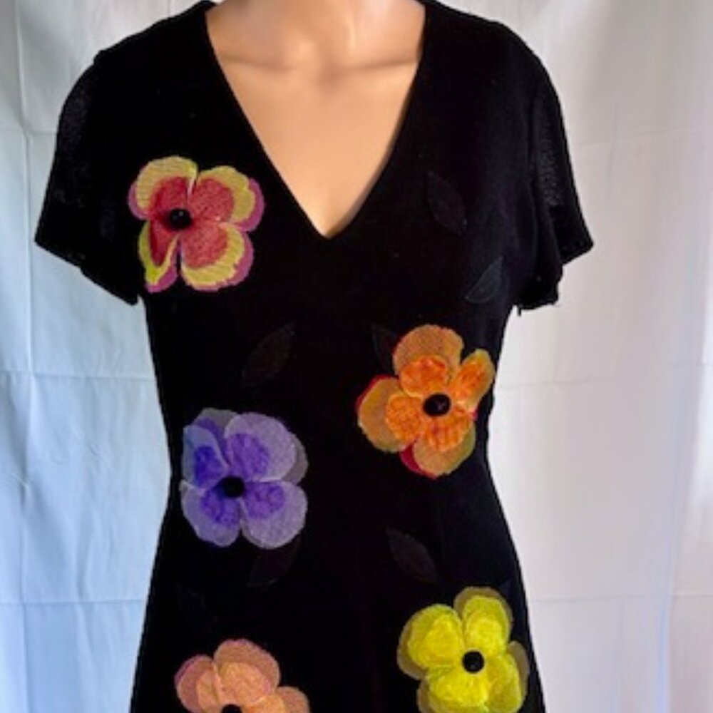 Moschino - Little Black (Floral) Dress